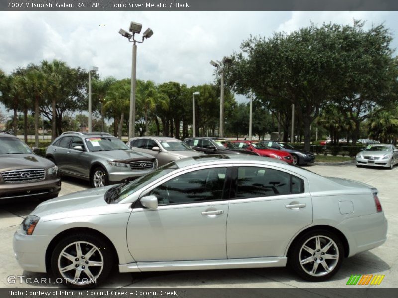  2007 Galant RALLIART Liquid Silver Metallic