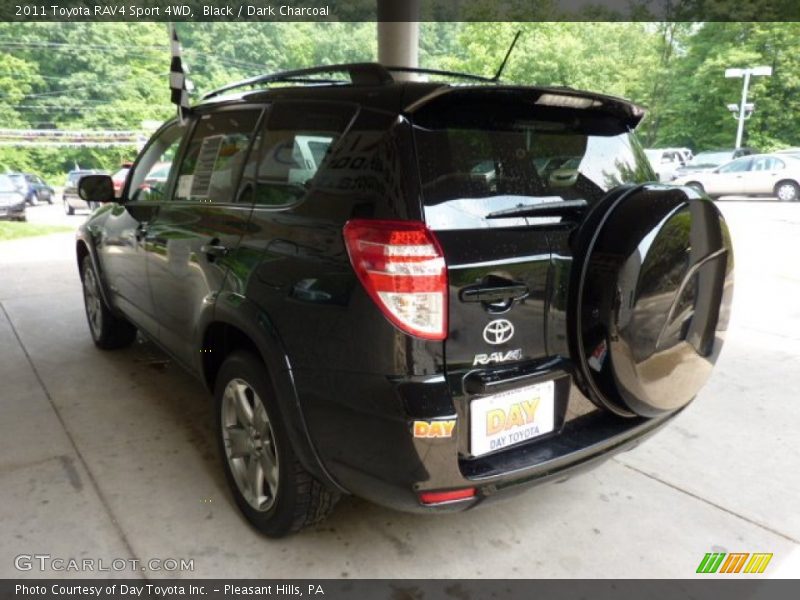 Black / Dark Charcoal 2011 Toyota RAV4 Sport 4WD