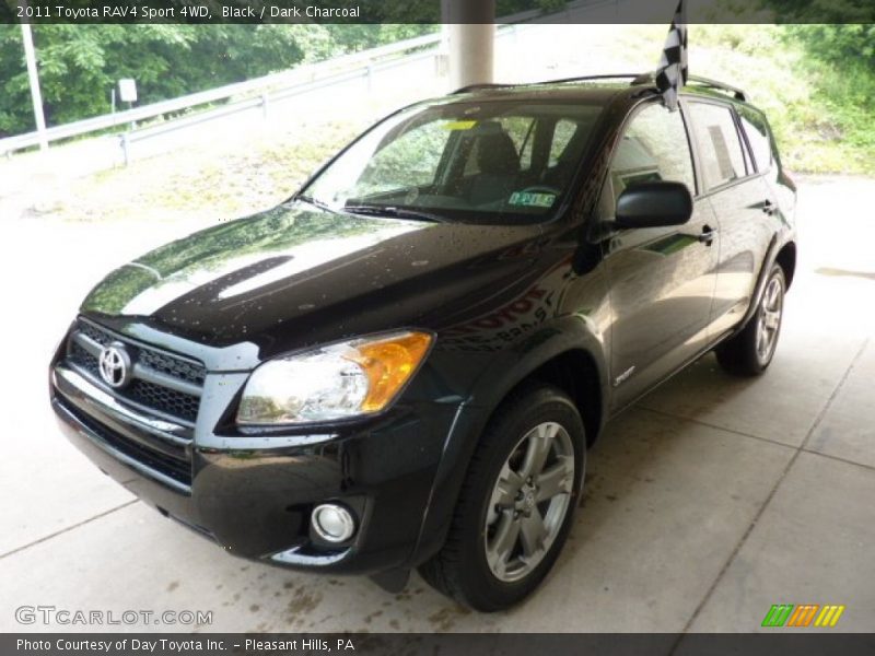 Black / Dark Charcoal 2011 Toyota RAV4 Sport 4WD