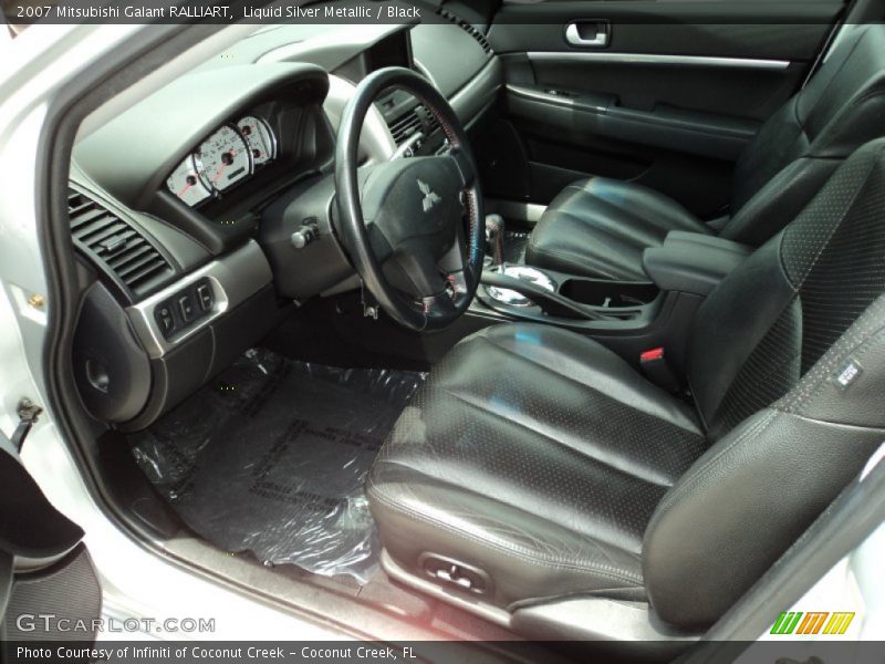  2007 Galant RALLIART Black Interior