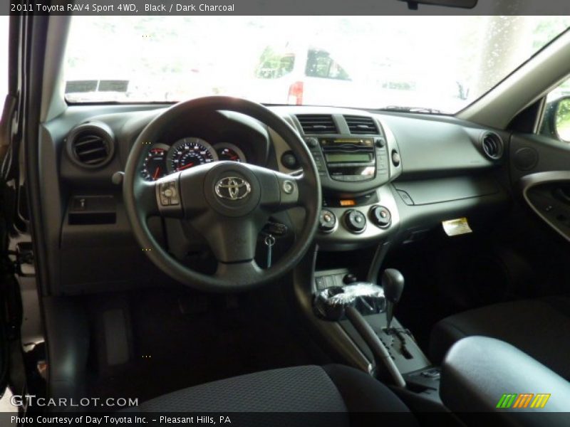 Black / Dark Charcoal 2011 Toyota RAV4 Sport 4WD