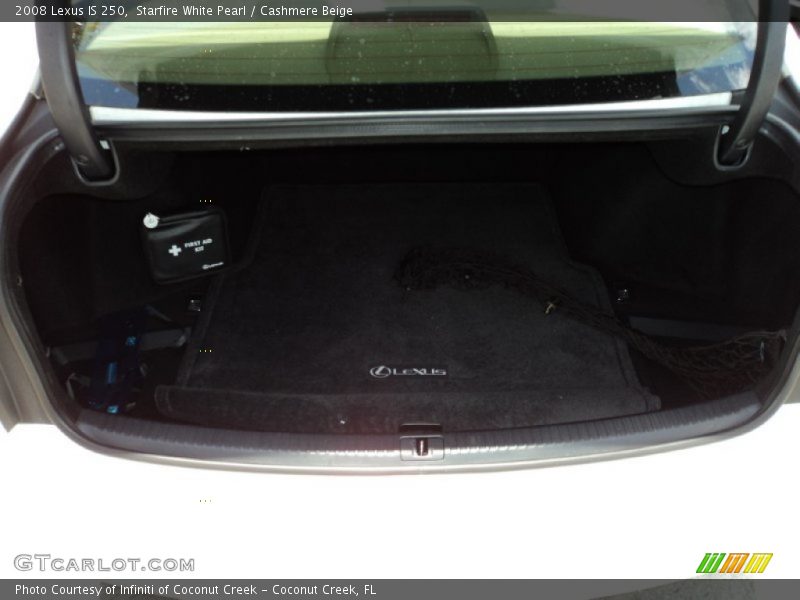 Starfire White Pearl / Cashmere Beige 2008 Lexus IS 250