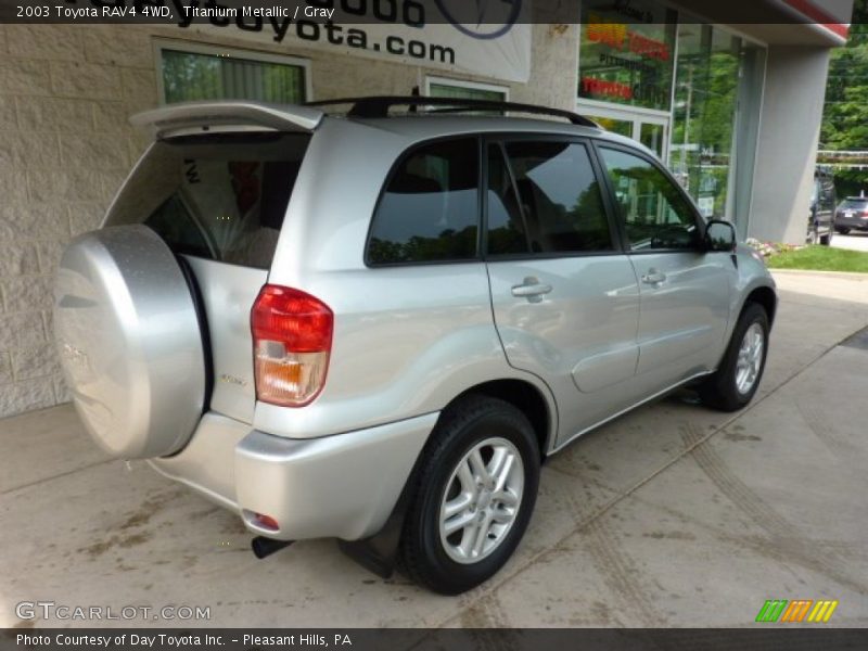 Titanium Metallic / Gray 2003 Toyota RAV4 4WD