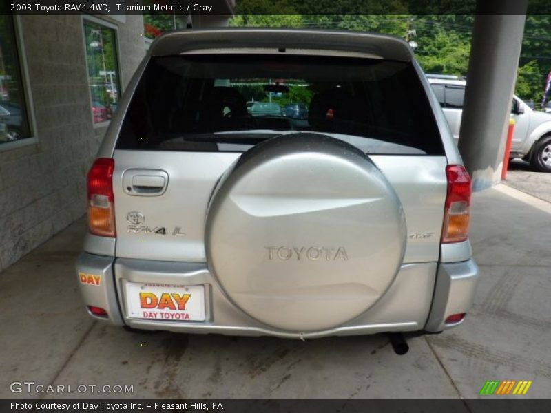 Titanium Metallic / Gray 2003 Toyota RAV4 4WD
