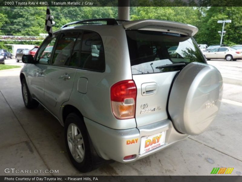 Titanium Metallic / Gray 2003 Toyota RAV4 4WD