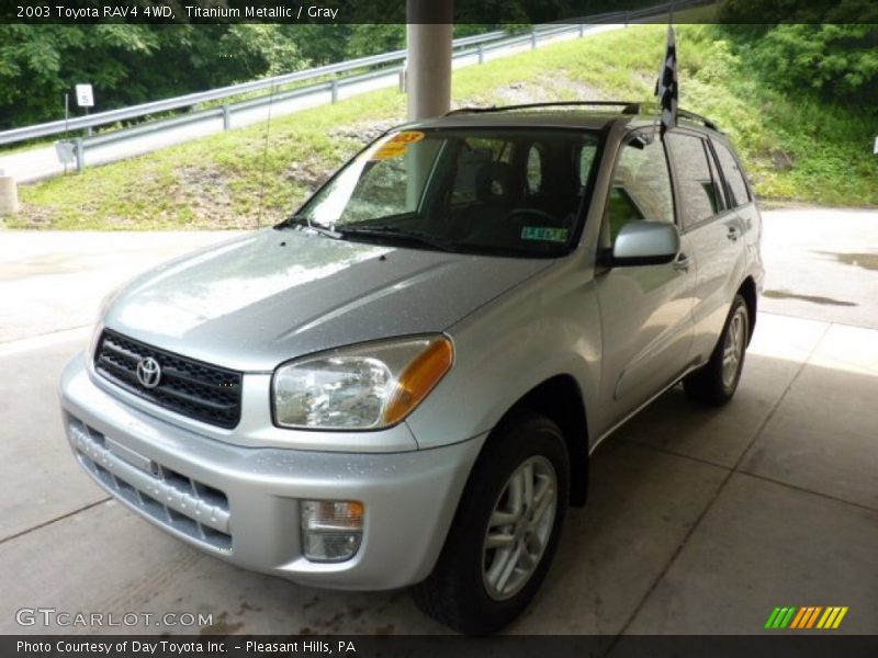 Titanium Metallic / Gray 2003 Toyota RAV4 4WD