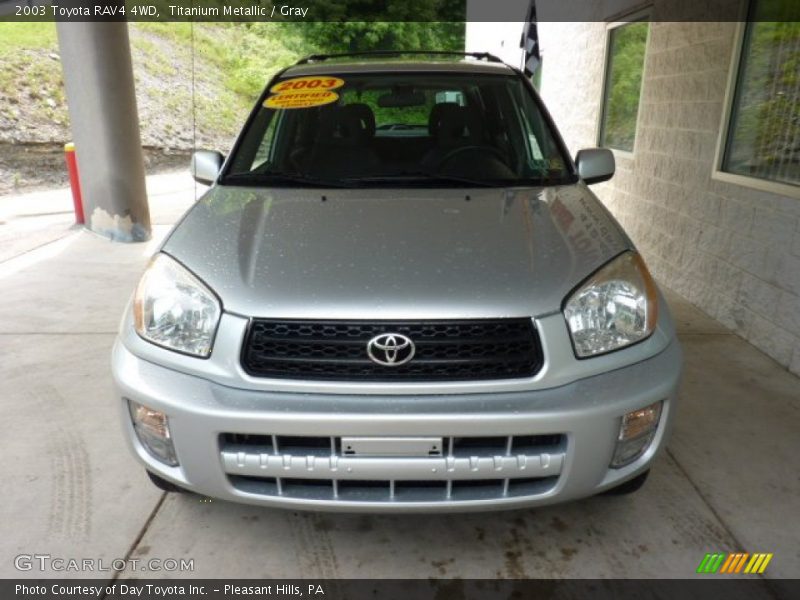 Titanium Metallic / Gray 2003 Toyota RAV4 4WD