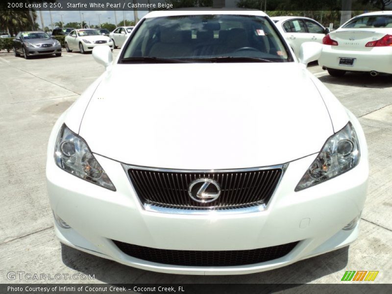 Starfire White Pearl / Cashmere Beige 2008 Lexus IS 250
