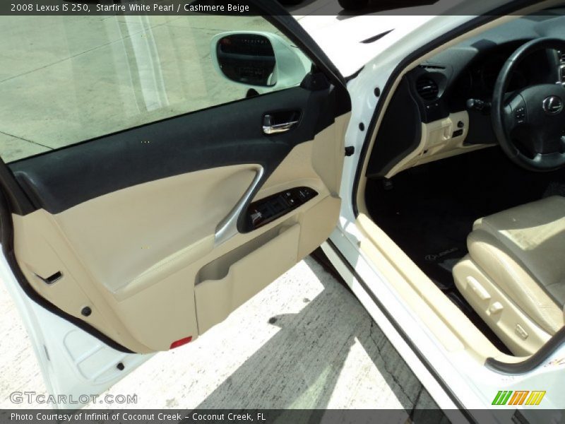 Starfire White Pearl / Cashmere Beige 2008 Lexus IS 250