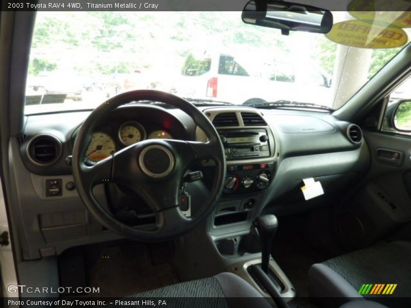 Titanium Metallic / Gray 2003 Toyota RAV4 4WD