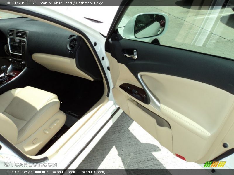 Starfire White Pearl / Cashmere Beige 2008 Lexus IS 250