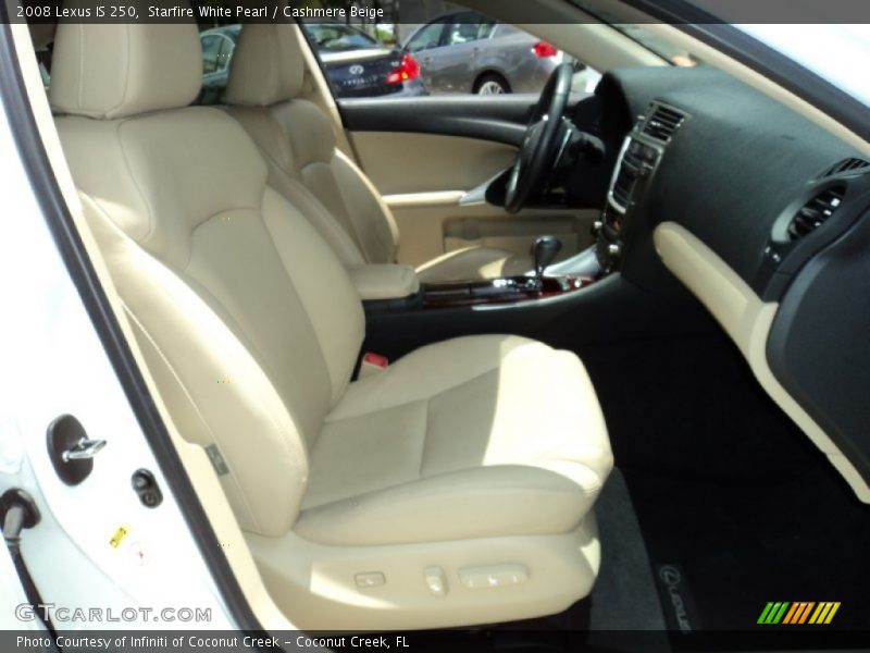 Starfire White Pearl / Cashmere Beige 2008 Lexus IS 250