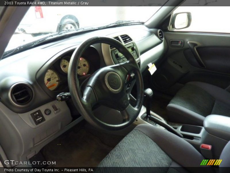Titanium Metallic / Gray 2003 Toyota RAV4 4WD