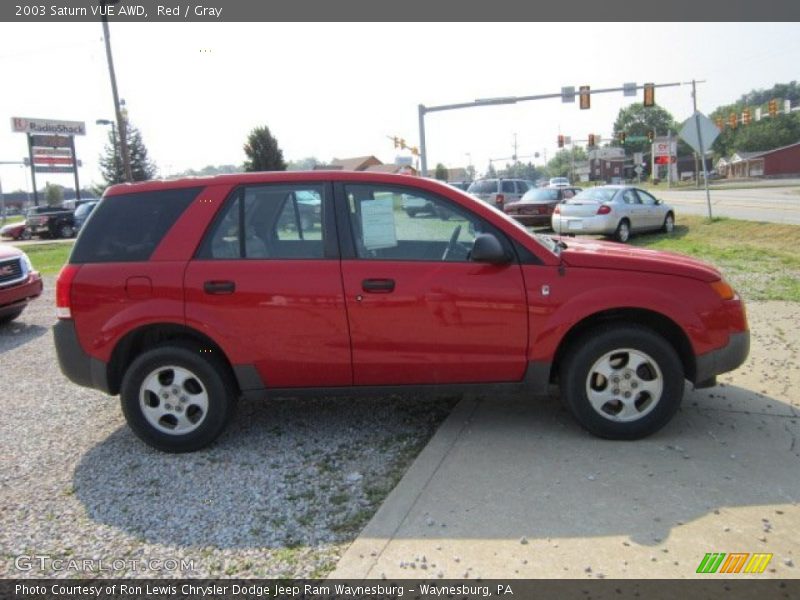 Red / Gray 2003 Saturn VUE AWD