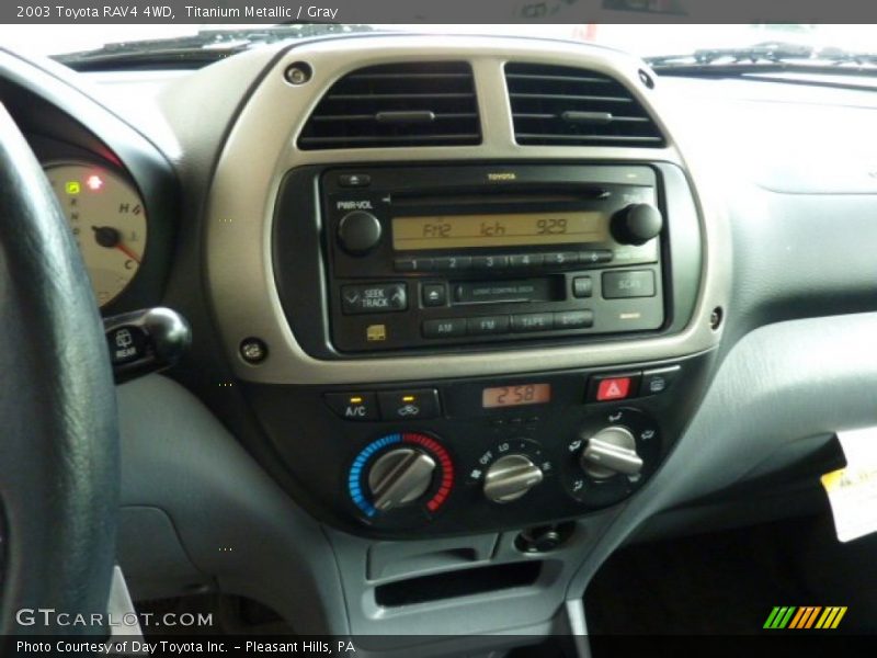 Titanium Metallic / Gray 2003 Toyota RAV4 4WD
