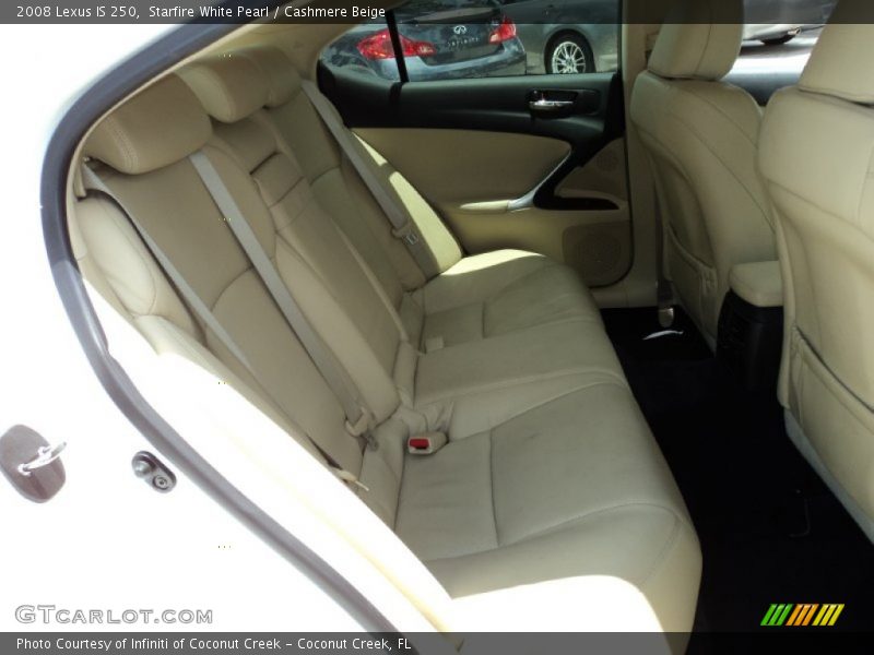 Starfire White Pearl / Cashmere Beige 2008 Lexus IS 250