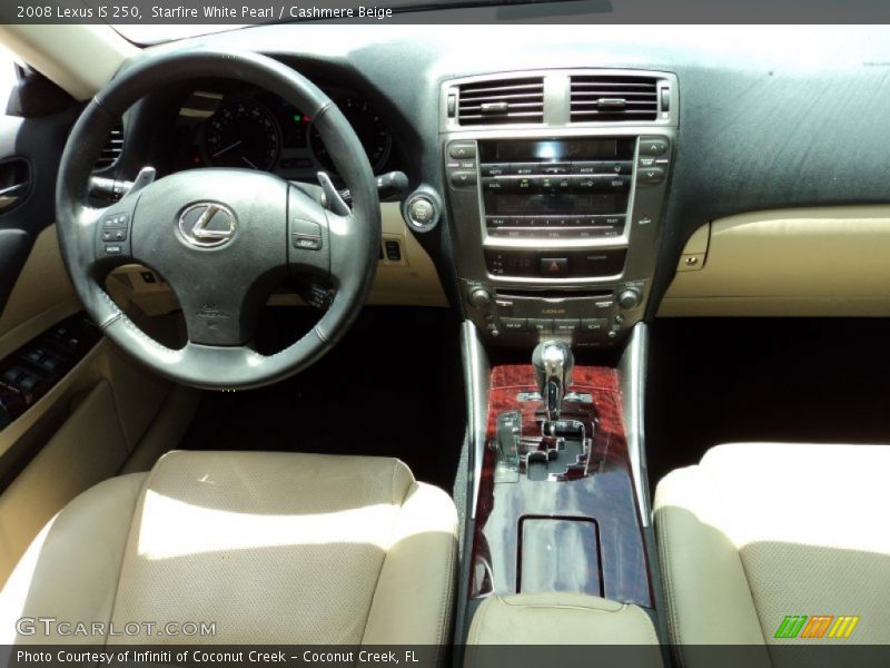 Starfire White Pearl / Cashmere Beige 2008 Lexus IS 250