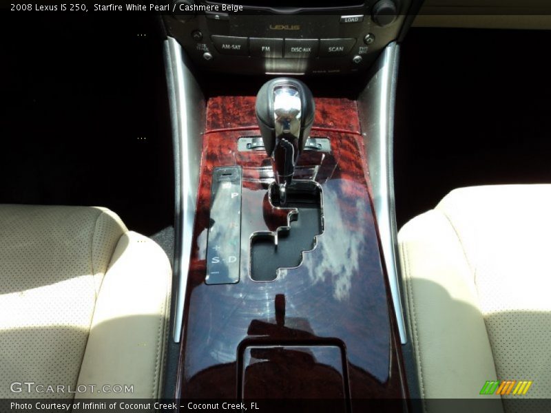 Starfire White Pearl / Cashmere Beige 2008 Lexus IS 250