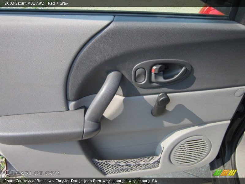 Red / Gray 2003 Saturn VUE AWD