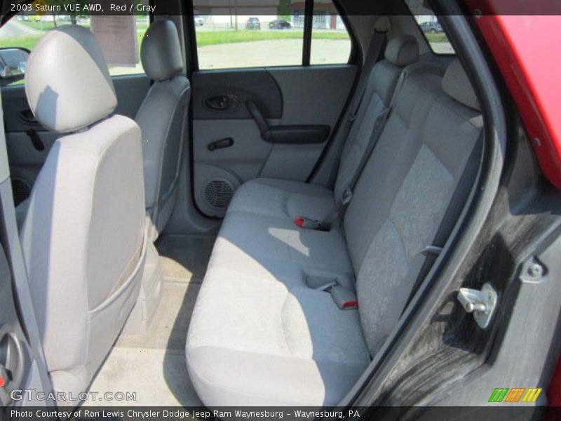 Red / Gray 2003 Saturn VUE AWD
