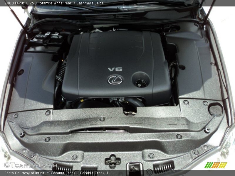 Starfire White Pearl / Cashmere Beige 2008 Lexus IS 250