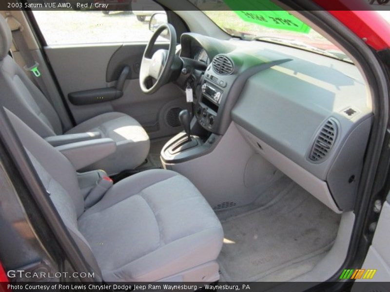 Red / Gray 2003 Saturn VUE AWD