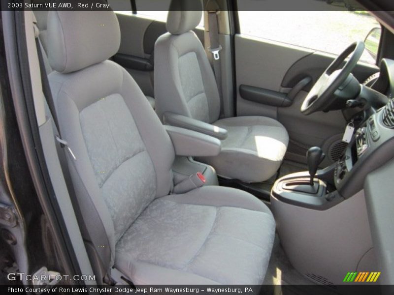 Red / Gray 2003 Saturn VUE AWD