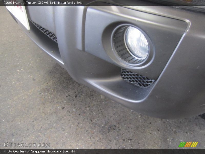 Mesa Red / Beige 2006 Hyundai Tucson GLS V6 4x4