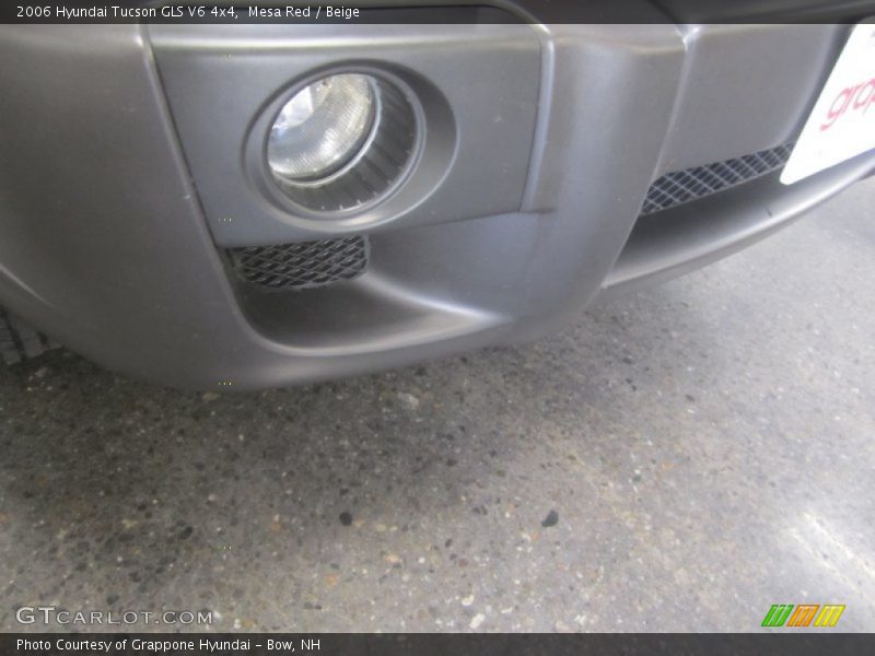 Mesa Red / Beige 2006 Hyundai Tucson GLS V6 4x4
