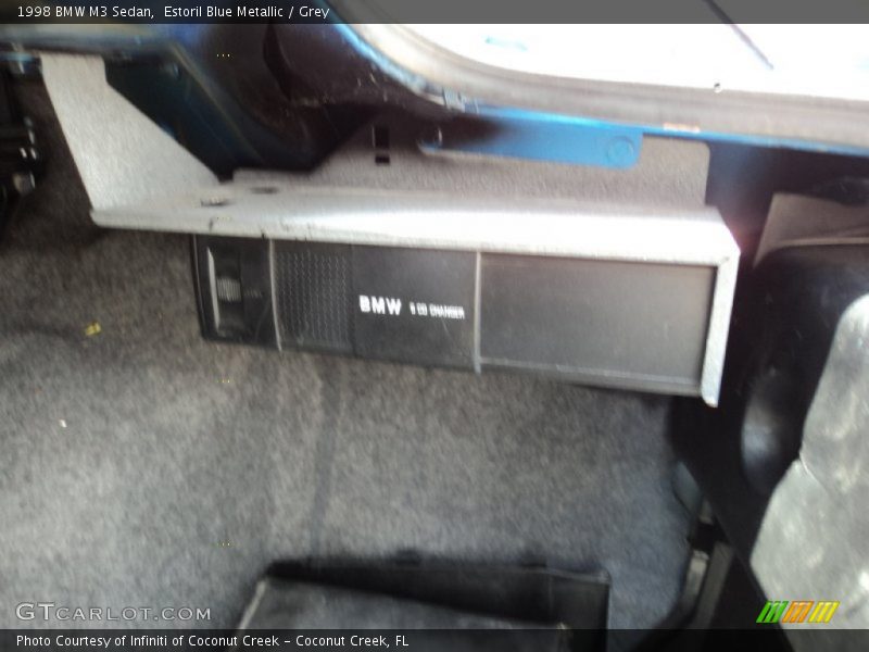 Estoril Blue Metallic / Grey 1998 BMW M3 Sedan