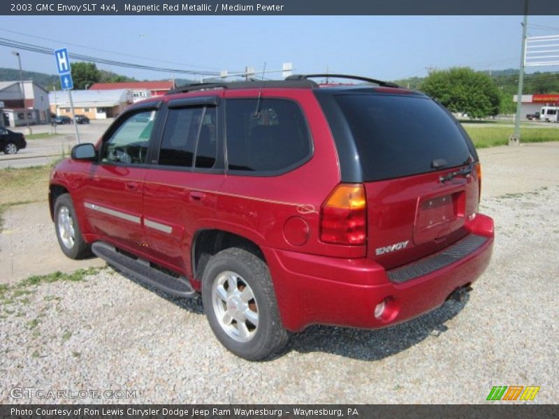 Magnetic Red Metallic / Medium Pewter 2003 GMC Envoy SLT 4x4