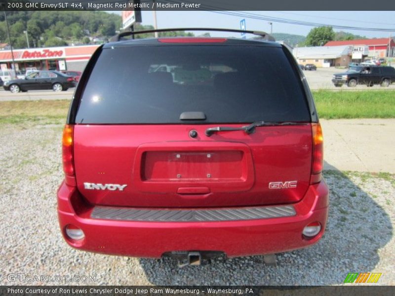 Magnetic Red Metallic / Medium Pewter 2003 GMC Envoy SLT 4x4