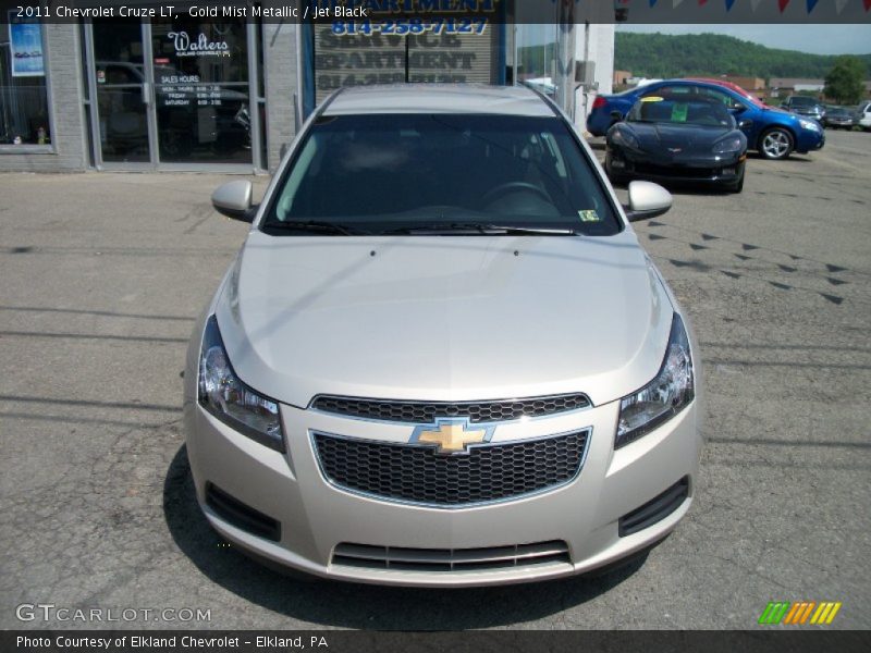 Gold Mist Metallic / Jet Black 2011 Chevrolet Cruze LT