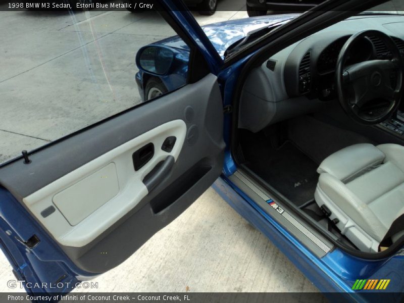 Estoril Blue Metallic / Grey 1998 BMW M3 Sedan
