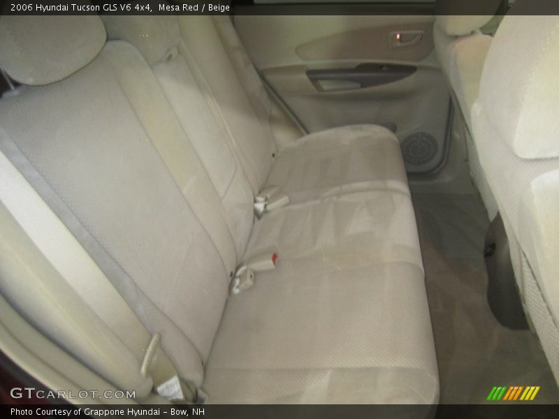 Mesa Red / Beige 2006 Hyundai Tucson GLS V6 4x4