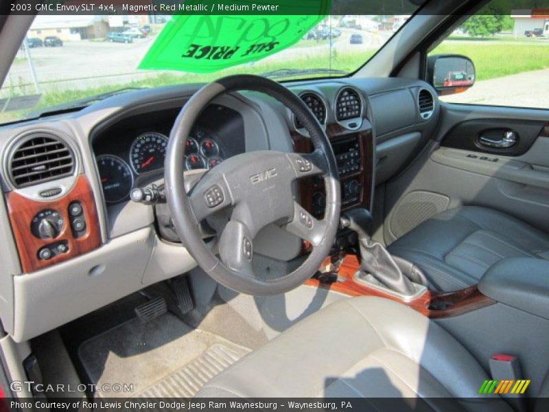 Magnetic Red Metallic / Medium Pewter 2003 GMC Envoy SLT 4x4