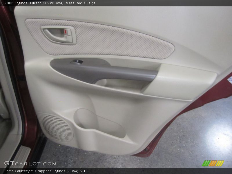 Mesa Red / Beige 2006 Hyundai Tucson GLS V6 4x4