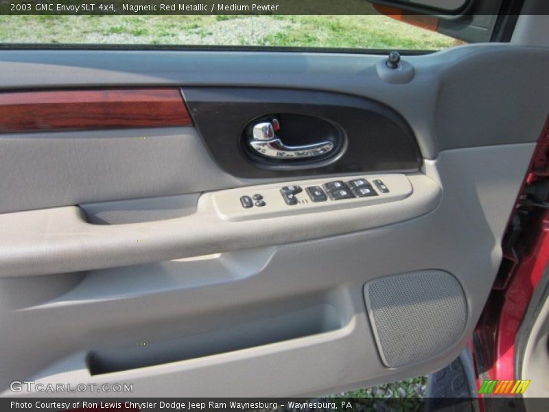 Magnetic Red Metallic / Medium Pewter 2003 GMC Envoy SLT 4x4