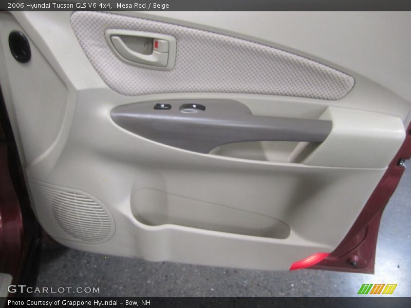 Mesa Red / Beige 2006 Hyundai Tucson GLS V6 4x4