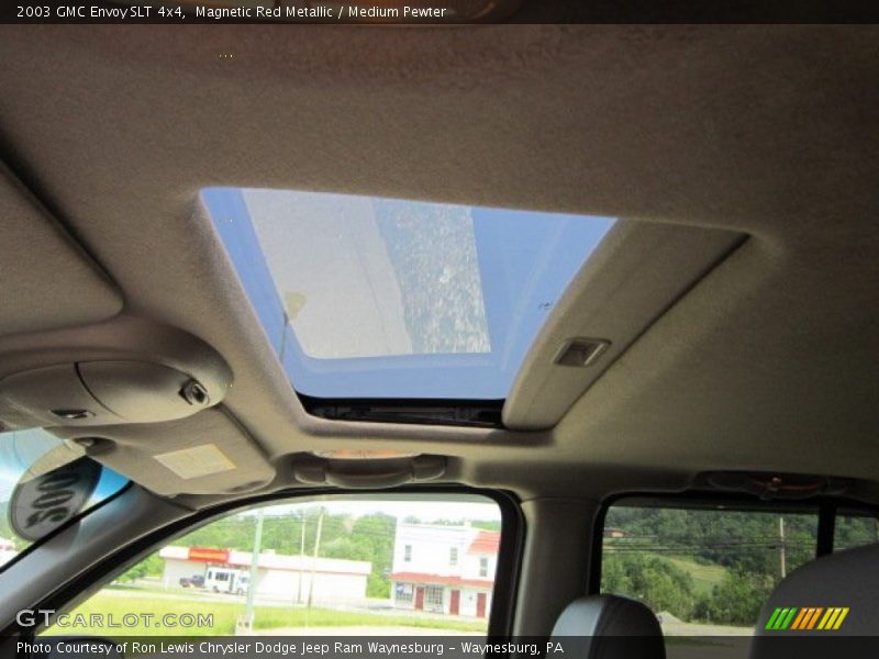 Magnetic Red Metallic / Medium Pewter 2003 GMC Envoy SLT 4x4