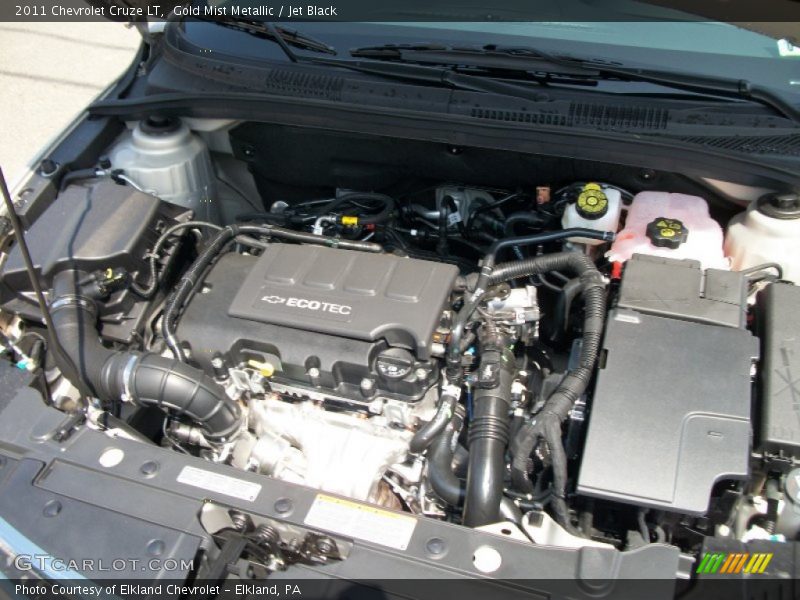 Gold Mist Metallic / Jet Black 2011 Chevrolet Cruze LT