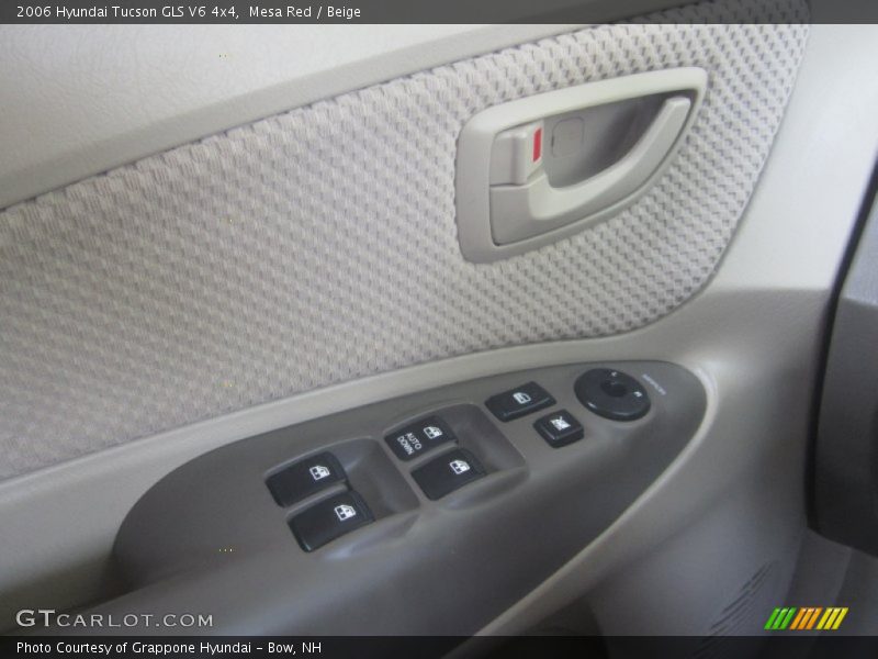 Mesa Red / Beige 2006 Hyundai Tucson GLS V6 4x4