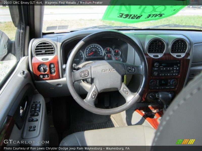 Magnetic Red Metallic / Medium Pewter 2003 GMC Envoy SLT 4x4