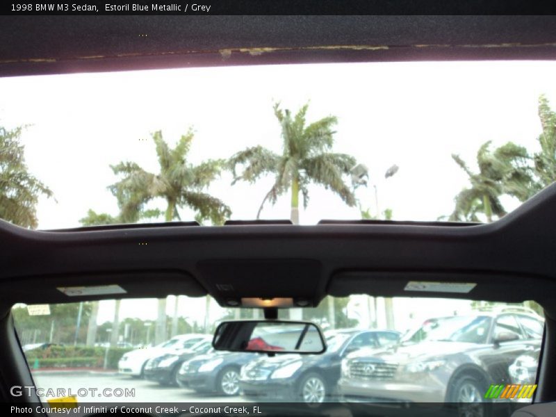 Sunroof of 1998 M3 Sedan
