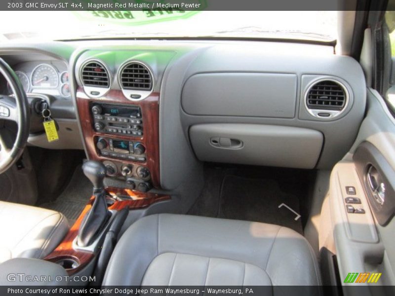 Magnetic Red Metallic / Medium Pewter 2003 GMC Envoy SLT 4x4