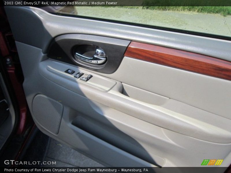 Magnetic Red Metallic / Medium Pewter 2003 GMC Envoy SLT 4x4