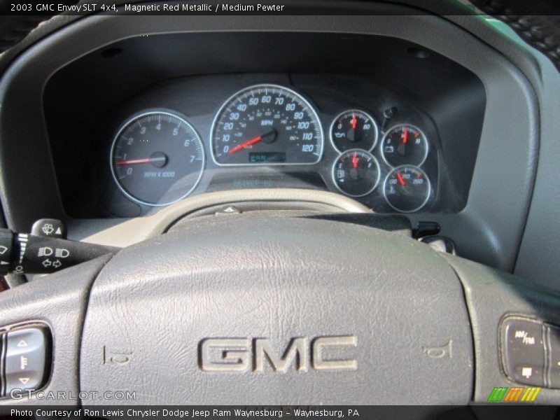 Magnetic Red Metallic / Medium Pewter 2003 GMC Envoy SLT 4x4