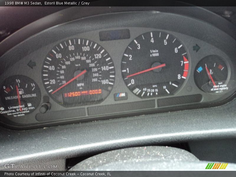  1998 M3 Sedan Sedan Gauges