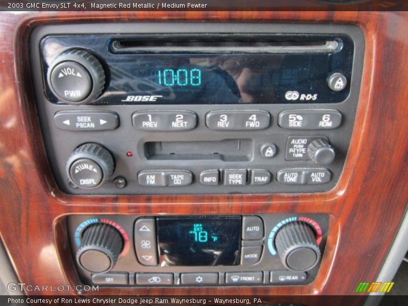 Magnetic Red Metallic / Medium Pewter 2003 GMC Envoy SLT 4x4