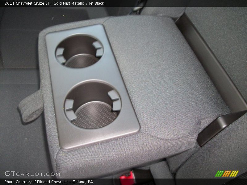 Gold Mist Metallic / Jet Black 2011 Chevrolet Cruze LT